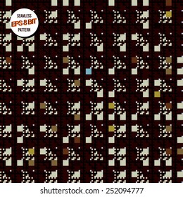 Bright minimalistic 8 bit background.