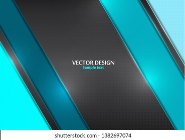 Bright modern abstract background with geometric elements. Colored diagonal stripes. Vector illustration for your design.