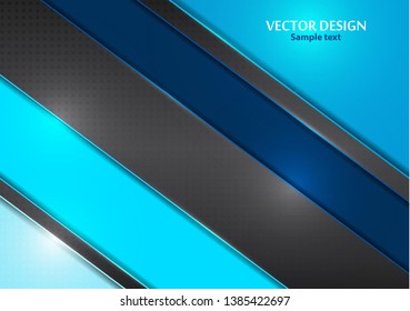 Bright modern abstract background with geometric elements. Colored diagonal stripes. Vector illustration for your design.