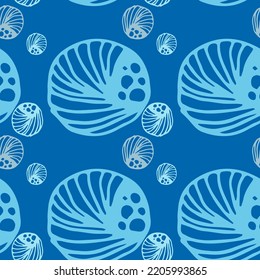 Bright modern abstract seamless pattern for textile design. Seamless vector background with abstract ornaments. Retro bright summer background. Vintage exotic print.