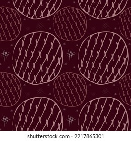 Bright modern abstract seamless pattern for textile design. Seamless vector background with abstract ornaments. Retro bright summer background. Vintage exotic print.