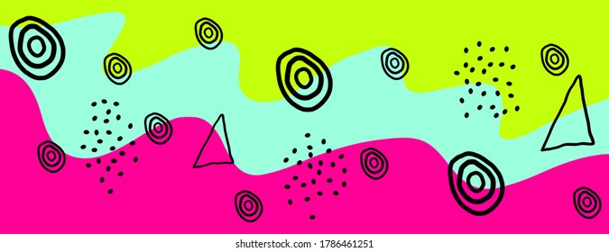  Bright modern background illustration for printing, screen saver, background, textile, packaging, cover.