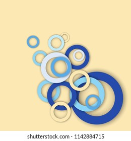 bright modern background, multicolored rings, circles - Powered by Shutterstock - Get 15% off with code: PIKWIZARD15