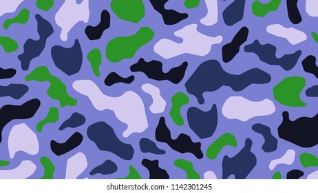 Bright modern pattern of various abstract shapes. Imitation of a Dalmatian, a giraffe, a jaguar. The idea of design of textiles, packaging, tiles, covers