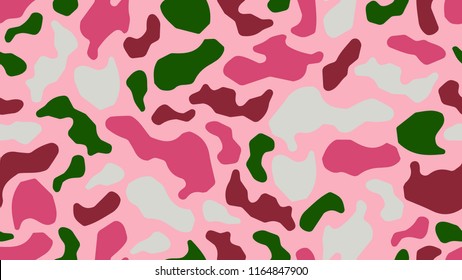 Bright modern pattern of various abstract shapes. Imitation of a Dalmatian, a giraffe, a jaguar. The idea of design of textiles, packaging, tiles, covers