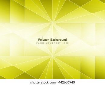 Bright modern polygonal shape background