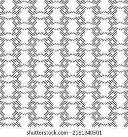 Bright modern seamless pattern Geometric art surface print. Repeated striped shapes