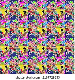 Bright mosaic texture. Ceramic tile texture. Perfect for fashion, textile design, cute themed fabric, on wall paper, wrapping paper, fabrics and home decor.