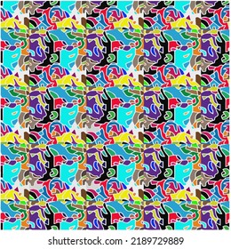 Bright mosaic texture. Ceramic tile texture. Perfect for fashion, textile design, cute themed fabric, on wall paper, wrapping paper, fabrics and home decor.