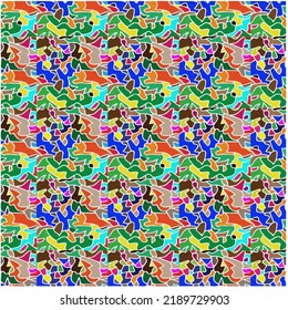 Bright mosaic texture. Ceramic tile texture. Perfect for fashion, textile design, cute themed fabric, on wall paper, wrapping paper, fabrics and home decor.