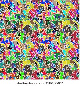 Bright mosaic texture. Ceramic tile texture. Perfect for fashion, textile design, cute themed fabric, on wall paper, wrapping paper, fabrics and home decor.