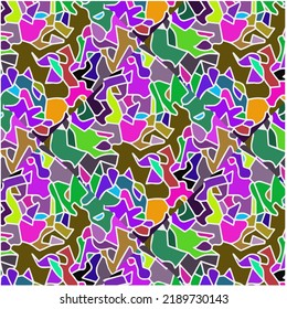 Textura de mosaico brillante. Tejido cerámico. Perfecto para la moda, el diseño textil, la tela con motivos bonitos, el papel pintado, los tejidos y la decoración casera.