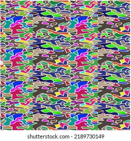 Bright mosaic texture. Ceramic tile texture. Perfect for fashion, textile design, cute themed fabric, on wall paper, wrapping paper, fabrics and home decor.