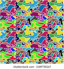 Bright mosaic texture. Ceramic tile texture. Perfect for fashion, textile design, cute themed fabric, on wall paper, wrapping paper, fabrics and home decor.