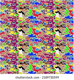 Helle Mosaikstruktur. Keramikfliesen. Perfekt für Mode, Textildesign, süße Stoffe, Tapete, Wickelpapier, Stoffe und Wohnungsdekoration.