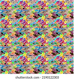 Bright mosaic texture. Ceramic tile texture. Perfect for fashion, textile design, cute themed fabric, on wall paper, wrapping paper, fabrics and home decor.
