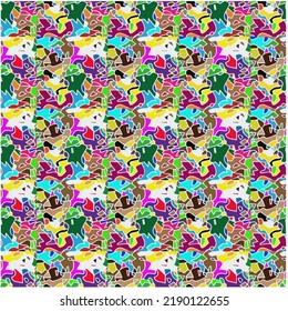 Bright mosaic texture. Ceramic tile texture. Perfect for fashion, textile design, cute themed fabric, on wall paper, wrapping paper, fabrics and home decor.
