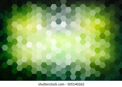 bright multi color hexagon background. vector illustration. for design, presentation