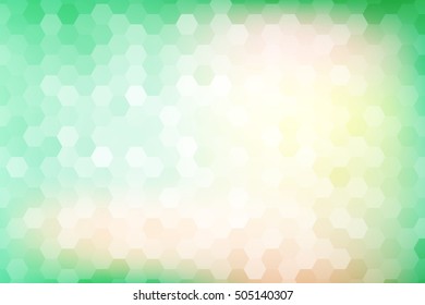 bright multi color hexagon background. vector illustration. for design, presentation