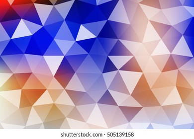 bright multi color pattern greeting backgrounds. polygonal pattern. vector illustration. for the design, printing, business presentations