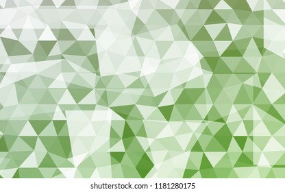 Bright Multi Color Triangles Background. Vector Illustration. For Design, Presentation.