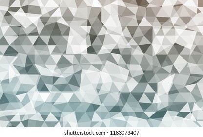 Bright Multi Color Triangles Background. Vector Illustration. For Design, Presentation.