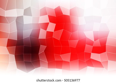 bright multi colored mosaic of polygonal elements. banner. vector illustration. for design of printed materials, websites, presentations, business ideas
