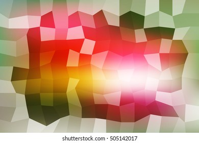 bright multi colored mosaic of polygonal elements. banner. vector illustration. for design of printed materials, websites, presentations, business ideas