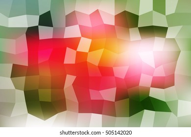 bright multi colored mosaic of polygonal elements. banner. vector illustration. for design of printed materials, websites, presentations, business ideas