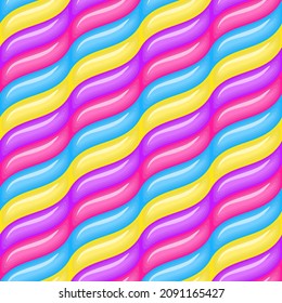 Bright multicolor candy cane seamless pattern.Texture for fabric, wrapping, wallpaper