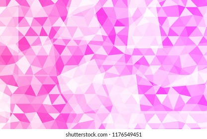 Bright multicolor geometric background of colored triangles. Origami. Vector illustration. Polygonal patterns for your presentations, business printing