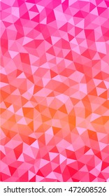 Bright multicolor geometric background of colored triangles. Origami. Vector illustration. Polygonal patterns for your presentations, business printing.