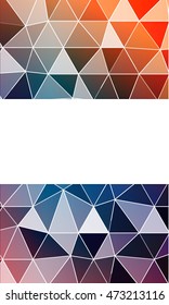 Bright multicolor geometric background of colored triangles. Origami. Vector illustration. Place for your text. Polygonal patterns for your presentations, business printing.