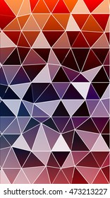 Bright multicolor geometric background of colored triangles. Origami. Vector illustration. Polygonal patterns for your presentations, business printing.