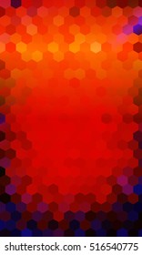 Bright multicolor geometric background of colored hexagon. Origami. Vector illustration. Polygonal patterns for your presentations, business