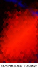Bright multicolor geometric background of colored hexagon. Origami. Vector illustration. Polygonal patterns for your presentations, business
