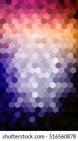 Bright multicolor geometric background of colored hexagon. Origami. Vector illustration. Polygonal patterns for your presentations, business