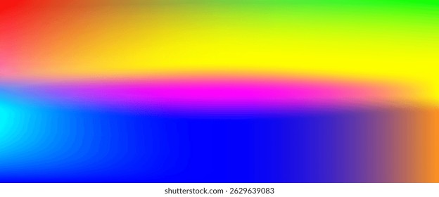 Bright Multicolor Gradient Abstract Background – Vector Illustration