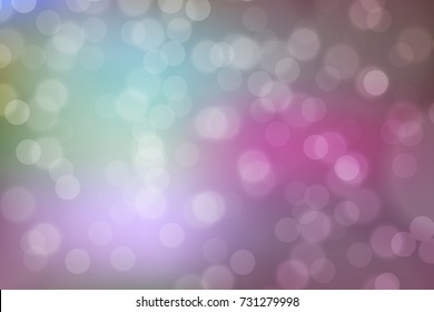 Bright multicolor high key bokeh dot background