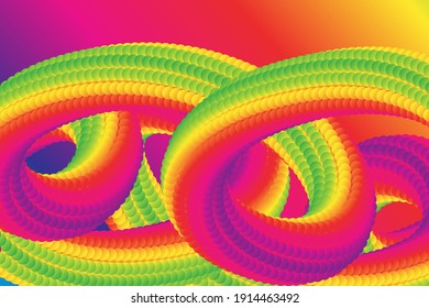 Bright multi-colored abstract background with geometric shapes.