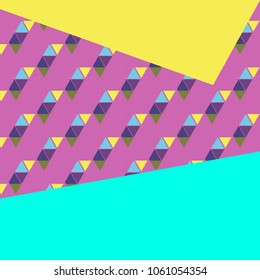 bright multicolored background texture created from multicolored shapes,  retro background
