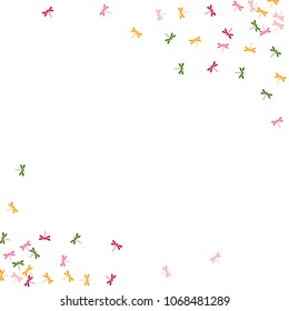 Bright multicolored dragonflies on a light background. Dragonfly. Lovely backgrounds for covers and booklets.