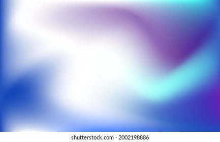 Bright multicolored holographic background. Abstract liquid colorful gradient creative banner. Blurred soft blend color gradation minimalist background. Vector illustration EPS10.