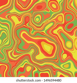 
bright multi-colored pattern - stains of paint