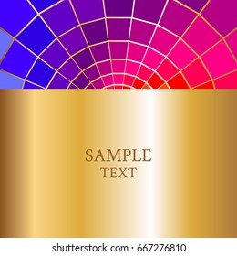 Bright, multicolored, rainbow abstract background.