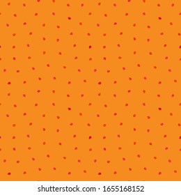 Bright multicolored seamless pattern with tiny berries. Repeat abstract speckled pattern. Vector illustration.