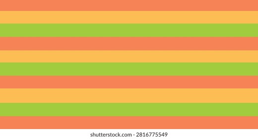 Bright multicolored striped pattern featuring horizontal lines in various vivid shades and widths, creating a lively visual effect.