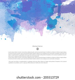 bright multicolored vector watercolor scene important for any project where a platter of colour makes the difference colour water kid nails star texture infant colourful abstract scene border paint mu