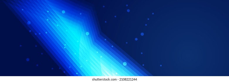 Fondo vectorial abstracto dinámico azul marino brillante con líneas diagonales. Color clásico de moda de 2022. 3d portada del banner de presentación de negocios para la venta noche de fiesta. Puntos de sombra suave de movimiento rápido