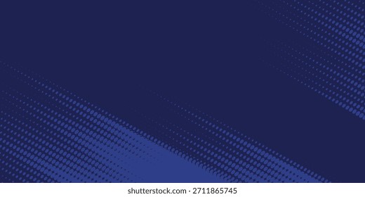Fondo de Vector abstracto dinámico azul marino brillante con líneas diagonales. Color clásico de moda